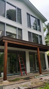 Renovation Little Cove Noosa Heads - Awning Construction