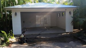 Renovation Little Cove Noosa Heads - New Garage