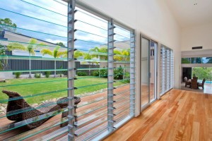 New Home Banksia Drive Noosa - Louvre Windows