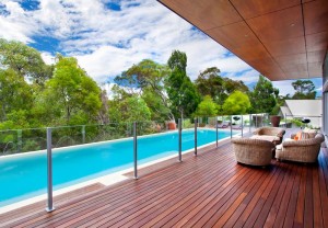 New Home Bankisa Drive Noosa - Outdoor Living & Pool Area
