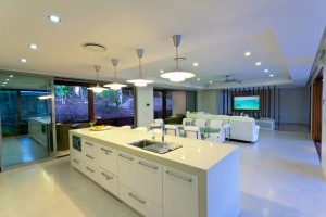 New Home Grosvenor Terrace Noosa Heads - Kitchen & Living Area